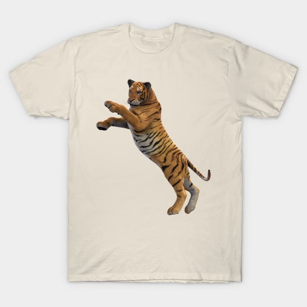 Leaping Tiger T-Shirt by freestyle_T33S